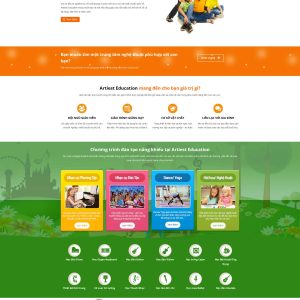 Theme wordpress trường học 01