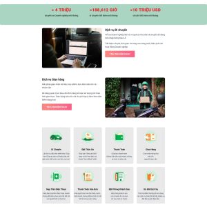 Theme wordpress dịch vụ grap