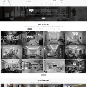 Theme wordpress kiến trúc nội thất 02