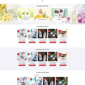 Theme wordpress shop mỹ phẩm 4