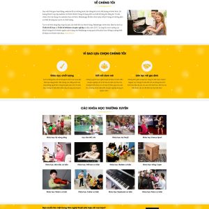 Theme wordpress shop piano