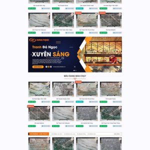 Theme wordpress xưởng đá