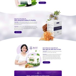 Theme wordpress thực phẩm chức năng 6