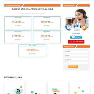 Theme wordpress lắp mạng viettel