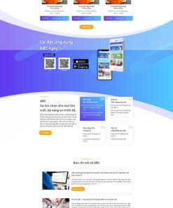 Theme wordpress phần mềm giáo dục