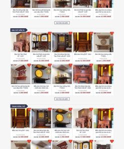 Theme wordpress bán bàn thờ 1