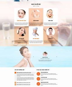 Theme wordpress thẩm mỹ