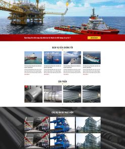 Theme wordpress công ty cơ khí chế tạo