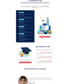 Theme wordpress cử nhân du học