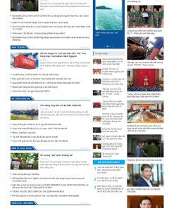 Theme wordpress tin tức đi biển