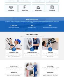 Theme wordpress dịch vụ điện lạnh