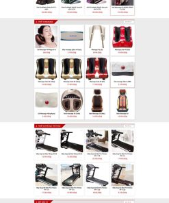 Theme wordpress bán ghế massage