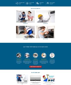 Theme wordpress dịch vụ điện nước 2