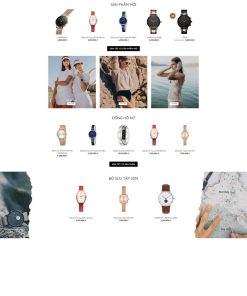 Theme wordpress bán đồng hồ cao cấp