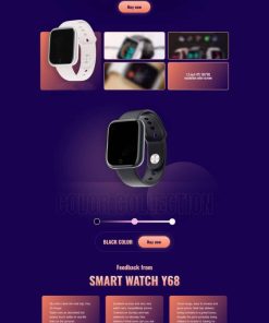 Theme wordpress lading pape bán đồng hồ thông minh