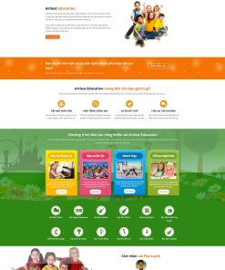 Theme wordpress trường học 01