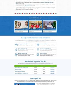 Theme wordpress trường học 03