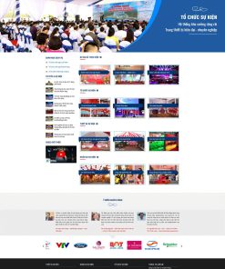 Theme wordpress công ty tổ chức sự kiện 2