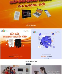Theme wordpress lắp mạng fpt 1