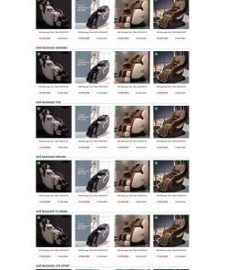 Theme wordpress bán ghế massage 3