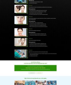 Theme wordpress học làm đẹp