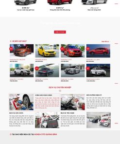 Theme wordpress bán oto honda 3