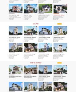 Theme wordpress công ty kiến trúc xây dựng 03