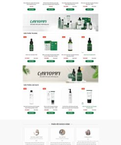 Theme wordpress mỹ phẩm 10