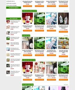 Theme wordpress shop mỹ phẩm 2