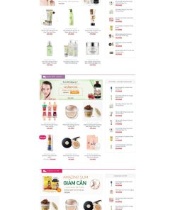 Theme wordpress mỹ phẩm 8