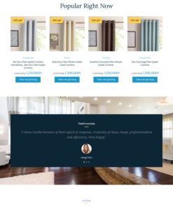 Theme wordpress bán rèm cửa