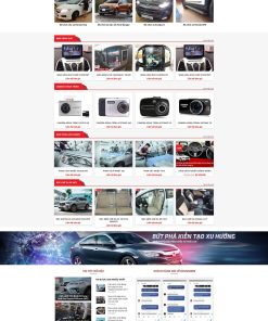 Theme wordpress bán phụ kiện oto