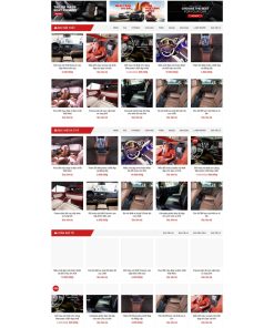 Theme wordpress bán phụ kiện oto 2