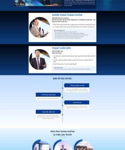 Theme wordpress giới thiệu người nổi tiếng