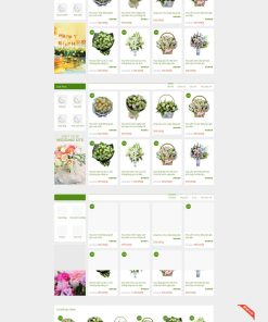 Theme wordpress shop hoa tươi 01