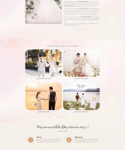 Theme wordpress studio áo cưới