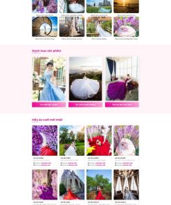 Theme wordpress studio áo cưới 5 đẹp chuẩn seo