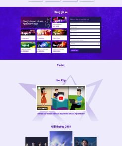 Theme wordpress chương trình sự kiện