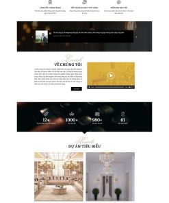 Theme wordpress bán đèn chùm