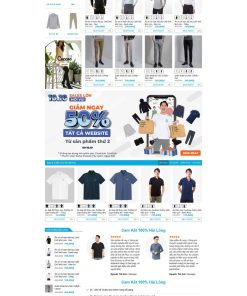 Theme wordpress thời trang nam đẹp