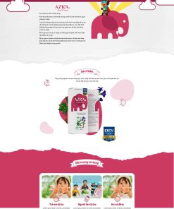 Theme wordpress thuốc trị ho