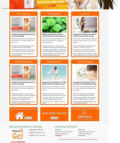 Theme wordpress bán hàng thực phẩm chức năng 20