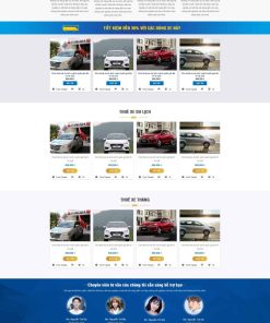 Theme wordpress cho thuê xe 5