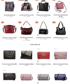 Theme wordpress bán túi xách