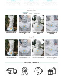 Theme wordpress bán tượng phật
