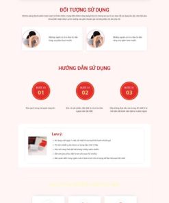 Theme wordpress lading pape dịch vụ phụ nữ