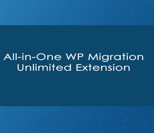 Plugin All-in-One WP Migration and Backup Unlimited Extension