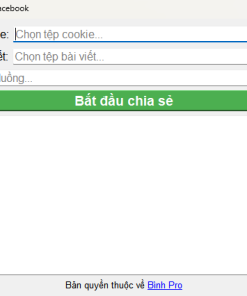 Công cụ tăng lượt chia sẻ Facebook ( Facebook Share Booster Tool )