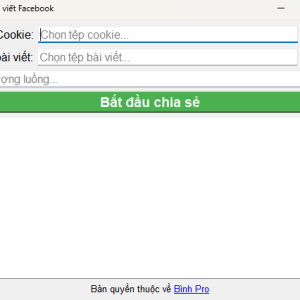 Công cụ tăng lượt chia sẻ Facebook ( Facebook Share Booster Tool )