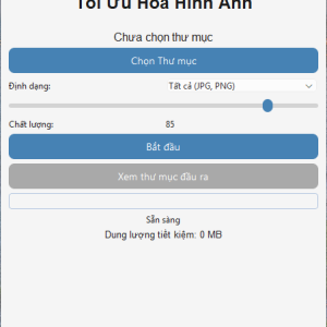 Tool tối ưu hình ảnh